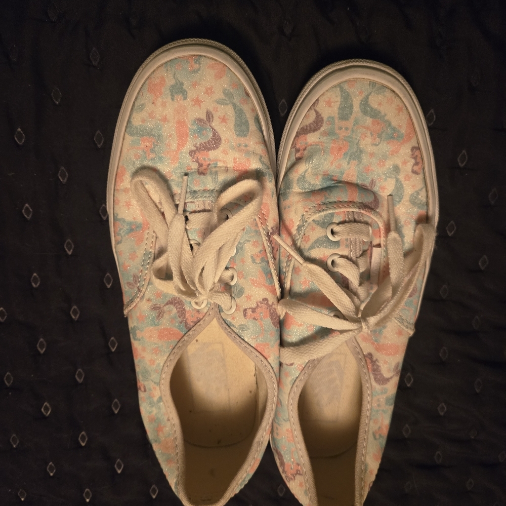 Mermaid print Vans